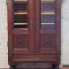 Gründerzeit Bücher- Vitrinenschrank