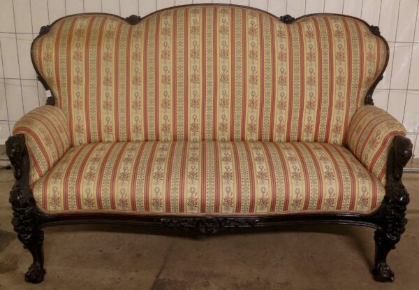 Louis Philippe Sofa mit Schwänen