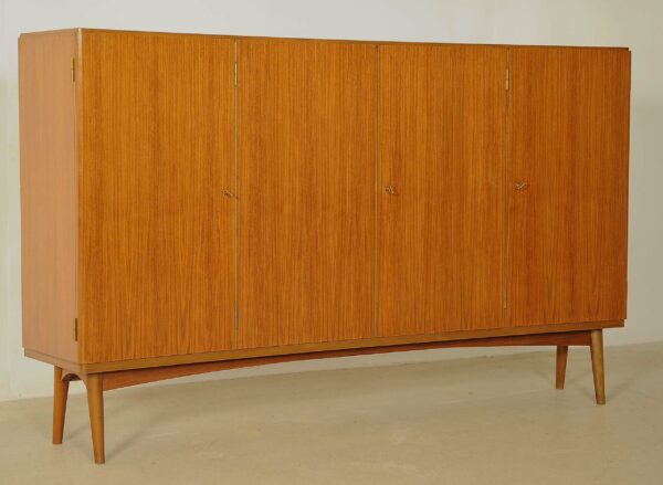 Hohes Art Deco Sideboard / Highboard