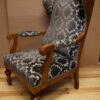 Biedermeier Ohrenbacken - Sessel