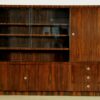 Bauhaus Bücherschrank aus Macassar