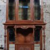 Gründerzeit Vitrine mit Vollsäulen