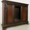 Dreitüriger Neorenaissance Bücherschrank