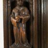 Dreitüriger Neorenaissance Bücherschrank