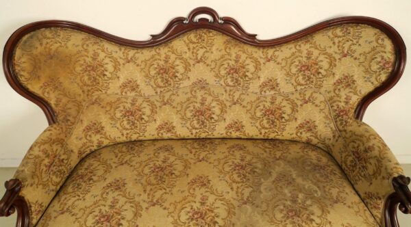 Louis Philippe Sofa aus Mahagoni