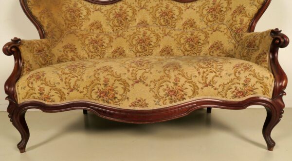 Louis Philippe Sofa aus Mahagoni