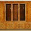 Art Deco Bücherschrank mit interessantem Furnierbild