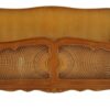 Chippendale Doppelbett aus Nussbaum