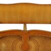 Chippendale Doppelbett aus Nussbaum