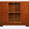 Berliner Art Deco Bücherschrank mit schönem Furnierbild