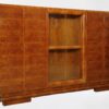 Berliner Art Deco Bücherschrank mit schönem Furnierbild