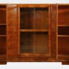 Berliner Art Deco Bücherschrank mit schönem Furnierbild