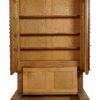 Historismus Bücherschrank mit Bank