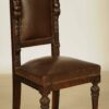 Neunteiliges figürliches Historismus Speisezimmer