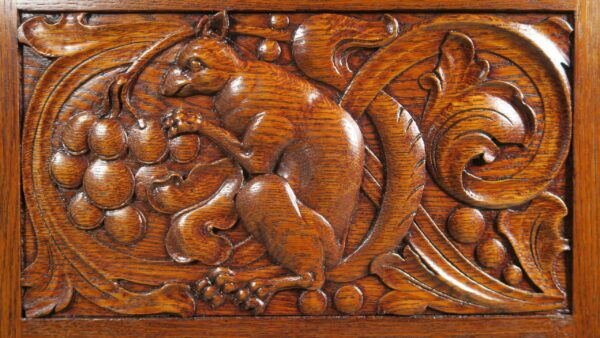 Restaurierter Jugendstil Barschrank / Kabinettschrank